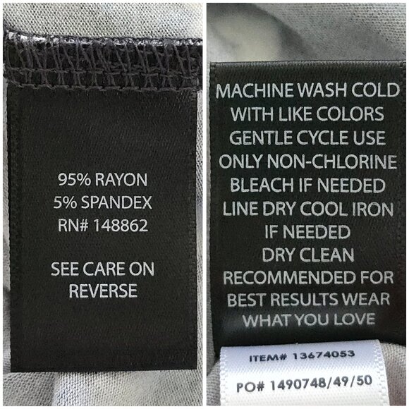 Torrid Gray Heart Slim Fit Super Soft Knit Tee Shirt - Picture 15 of 15